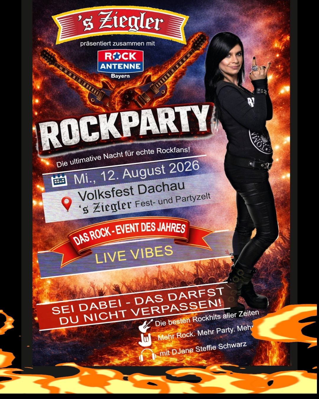 5. Plakat Rock Party